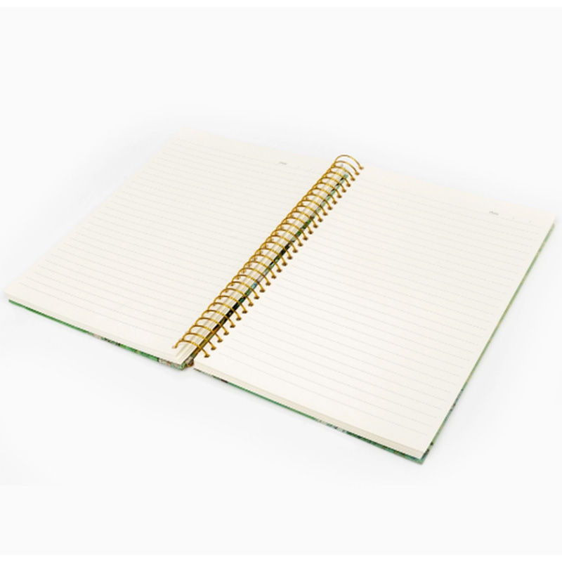 Spiral bound cute diary notebook high quality spiral binding notebook printing elegant notebook printing in China